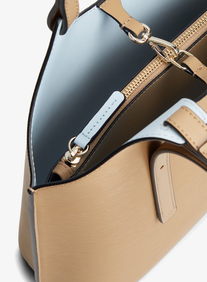 TOMMY HILFIGER Modern Metallic Logo Tote Bag - Image 5